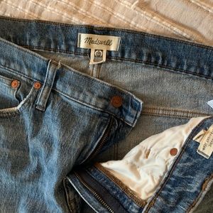 Madewell TALL high rise mom jeans